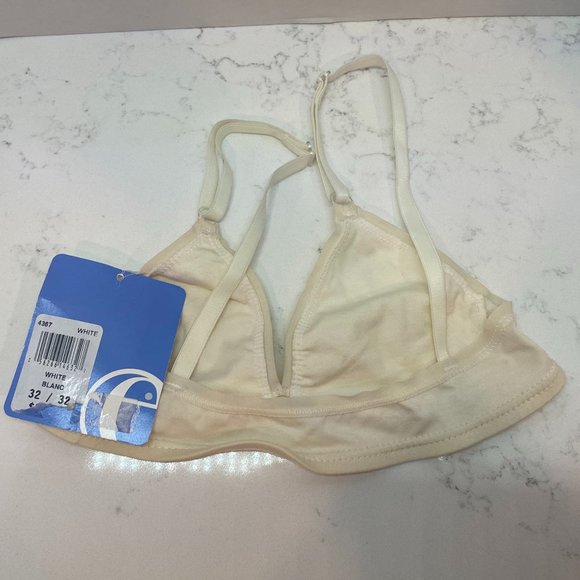 Elita Triangle Wirefree Cotton Bralette - Picture 2 of 4